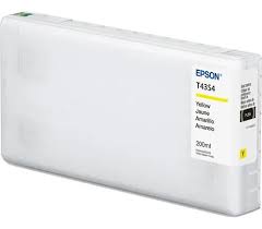 Cartucho De Tinta Epson T43s4 Amarelo Surelab D870