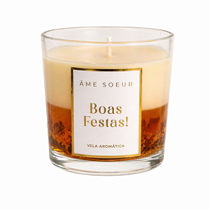 Vela Aromática de Boas Festas 180g – Âme Soeur