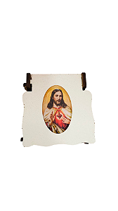 Porta terço Sagrado Coração de Jesus