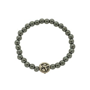 Pulseira de São Miguel Hematita, Elástico
