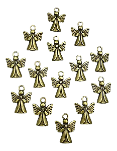 Pingentes Anjos, ouro velho