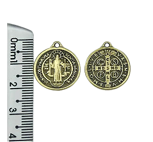 Medalha de São Bento, ouro velho, 2 unidades