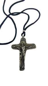 Cordão de Tecido com Cruz de Ferro