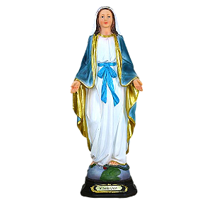 Nossa Senhora das Graças Resina 30 cm