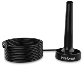 Antena Interna Intelbras AI 2031 Digital HDTV com Cabo 5m