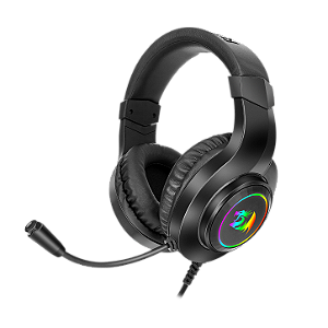 Headset Gamer Redragon Hylas H260 RGB P3 com Microfone