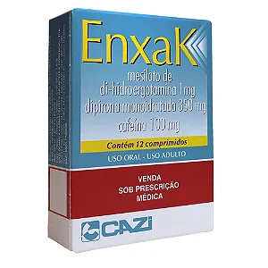 ENXAK - CAIXA C/ 12 COMPRIMIDOS
