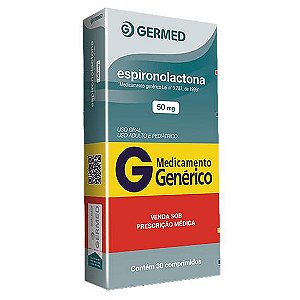 ESPIRONOLACTONA 50 MG X 30 COMPRIMIDOS