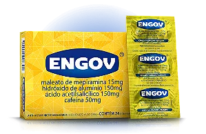 ENGOV 15MG + 150 MG 150MG + 50 MG - 150 COMPRIMIDOS - (25 BLISTER X 6 COMP))