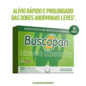 BUSCOPAN 10 MG X 20 DRÁGEAS