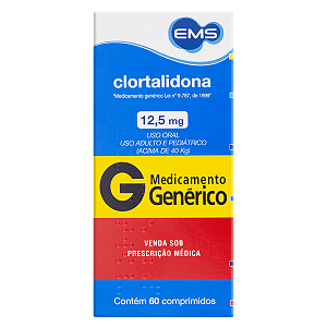 CLORTALIDONA 12,5 MG X 60 COMPRIMIDOS