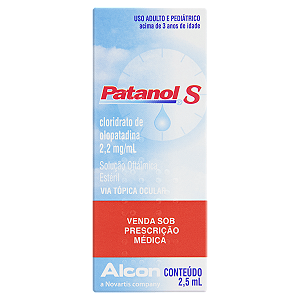 PATANOL S - 2MG/ML X 2,5 ML - SOL OFT
