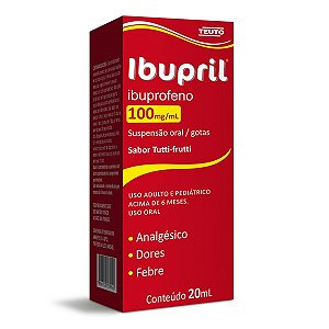 IBUPRIL - 100 MG/ML GOTAS 20 ML - (IBUPROFENO)
