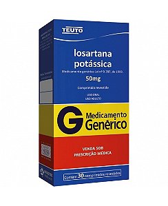 LOSARTANA 50 MG X 30 COMPRIMIDOS