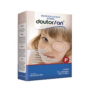 PROTETOR OCULAR ESTERIL - TAMANHO P  - C/ 10 UNIDADES