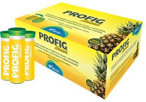 PROFIG DISPLAY C/ 60 FLACONETES X 10 ML - SABOR ABACAXI