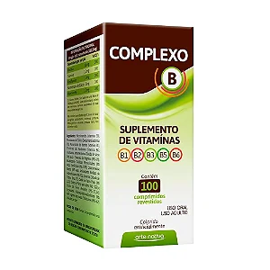 COMPLEXO B  C/ 100 COMPRIMIDOS