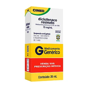 DICLOFENACO RESINATO GOTAS - 20 ML