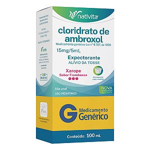 AMBROXOL 15 MG/ 5ML X 120 ML - XAROPE INFANTIL