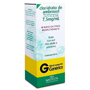 AMBROXOL  7,5 MG/ 5ML X 50 ML - GOTAS