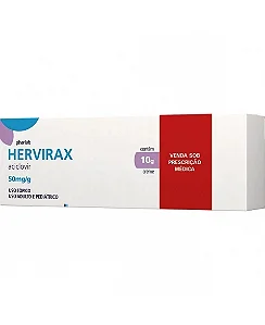 ACICLOVIR CREME 10 G - (HERVIRAX)