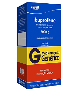 IBUPROFENO 600 MG X 10 CAPSULAS