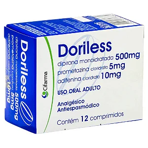 DORILESS - CX C/ 12 COMPRIMIDOS