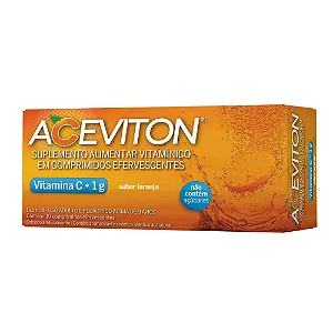ACEVITON - VITAMINA C 1G C/ 10 COMPRIMIDOS EFERVECENTES