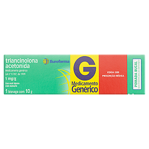 TRIANCINOLONA ACETONIDA - 1 MG/G - 10 G - POMADA