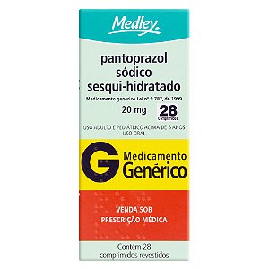 PANTOPRAZOL 20 MG X 28 COMPRIMIDOS