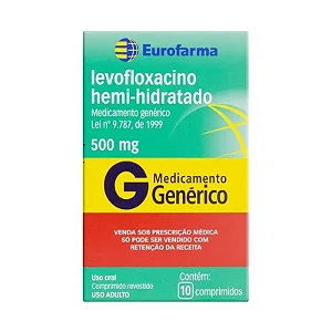 LEVOFLOXACINO 500 MG X 10 COMPRIMIDOS