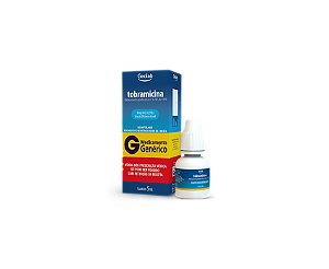 TOBRAMICINA 3 MG / ML X 5 ML - GOTAS - SOLUÇAO OFTALMICA
