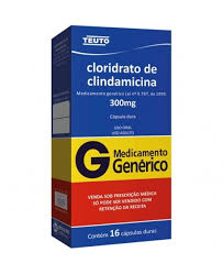 CLORIDRATO DE CLINDAMICINA 300 MG X 16 CAPSULAS