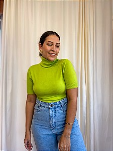 Blusa manga curta Pati