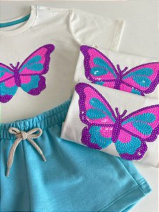 Conjunto Borboleta Colors