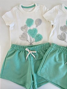 Conjunto Fitas - Verde Menta