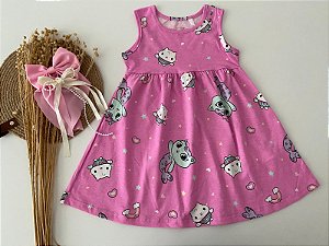 Kit Vestido Estampado