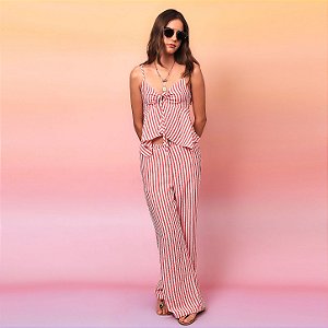 Calça Listra Vermelha