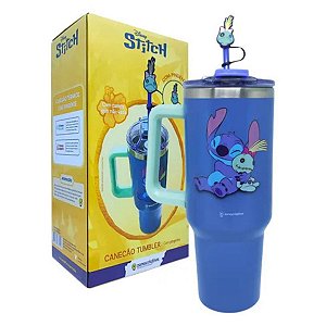 Copo Térmico 12h Caneca Tumbler 1,15l - Stitch Scrump Disney