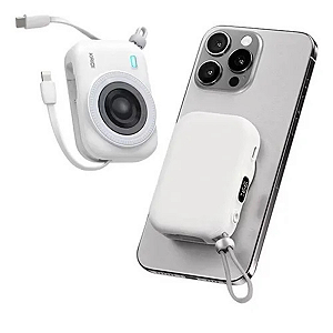 Carregador Sem Fio Power Bank 10.000mah Para iPhone Samsung
