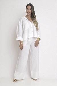 CAMISA CELESTE