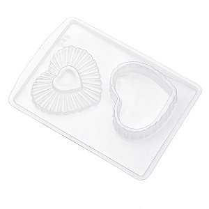 Forma PVC 249 - Coração com Tampa