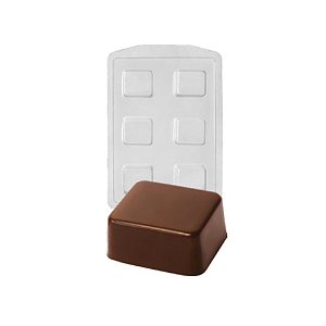 Forma Pvc Siliconada - Bombom Retangular P Ref 53