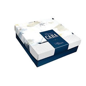 Caixa Quadrada Média Meu Pai é o Cara 27x27x9 PA9
