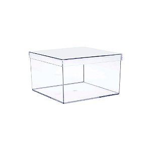 Caixa Acrilica 15x15 Transparente - F2672