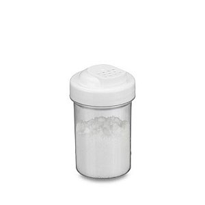 Conjunto pote/tampa saleiro - Branco recl - 002FER