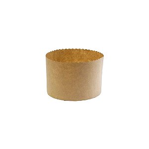 Forma para Panetone Kraft 500g 134X95mm c/100