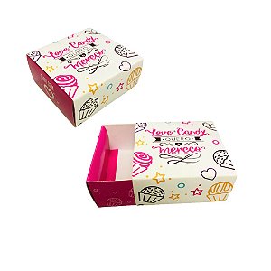 Embalagem para 4 Brigadeiros 8,2X8,5X3,8