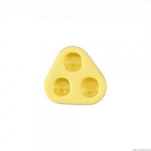 Molde de Silicone 007 Rostos P