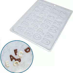 Forma PVC Alfabeto Pequeno - REF 708